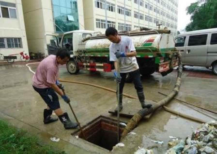 重慶化糞池排水管清理道勘測步驟